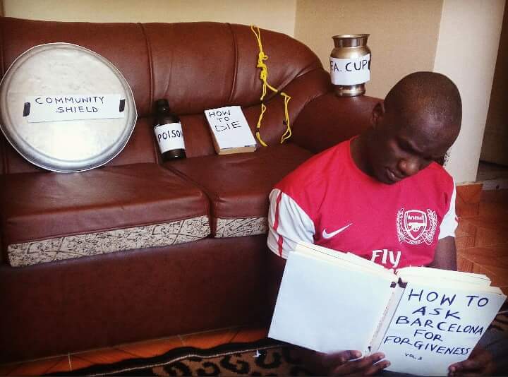 Klem254's tweet photo. Cheki vile we the Arsenal fans are being mocked @brayo12  @arsenal_addikt @nganga_miriam  https://t.co/RA5PEtEDef"