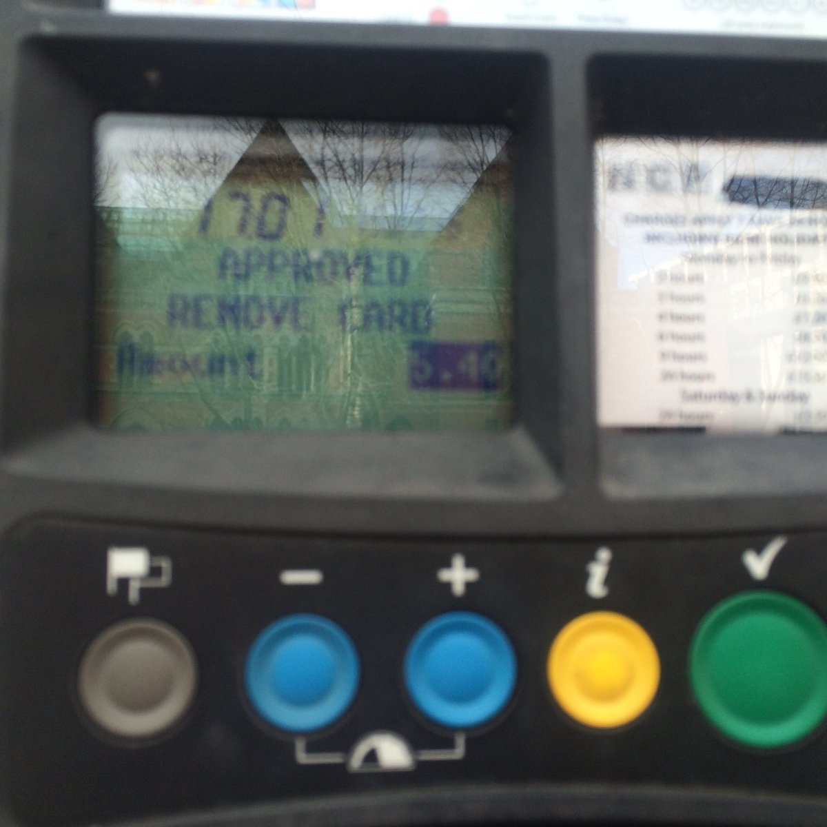 AmyBroadent's tweet photo. @NCP_Parking just parked in Manchestr near Picadilly, paid on card, took payment and didn't give me ticket!!!!!!! https://t.co/QplpXHM2QH