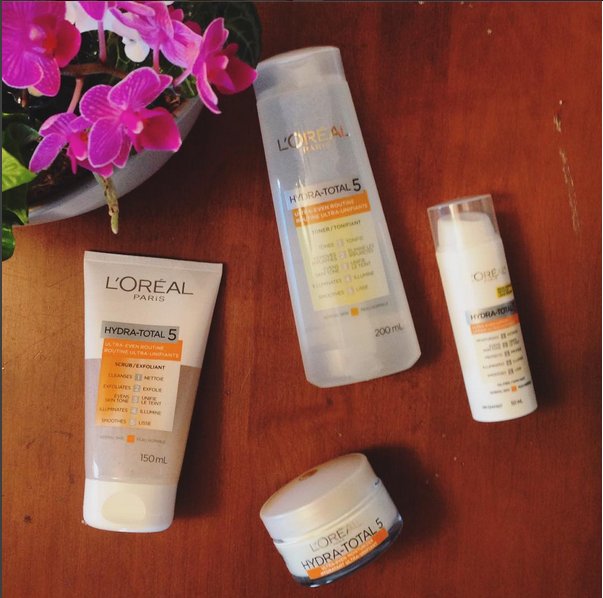 hellolindsayc's tweet photo. Loving my new L'Oreal Hydra-5 Ultra-Even face care routine #5Works #BeyondHydration https://t.co/Y1juWxFbps