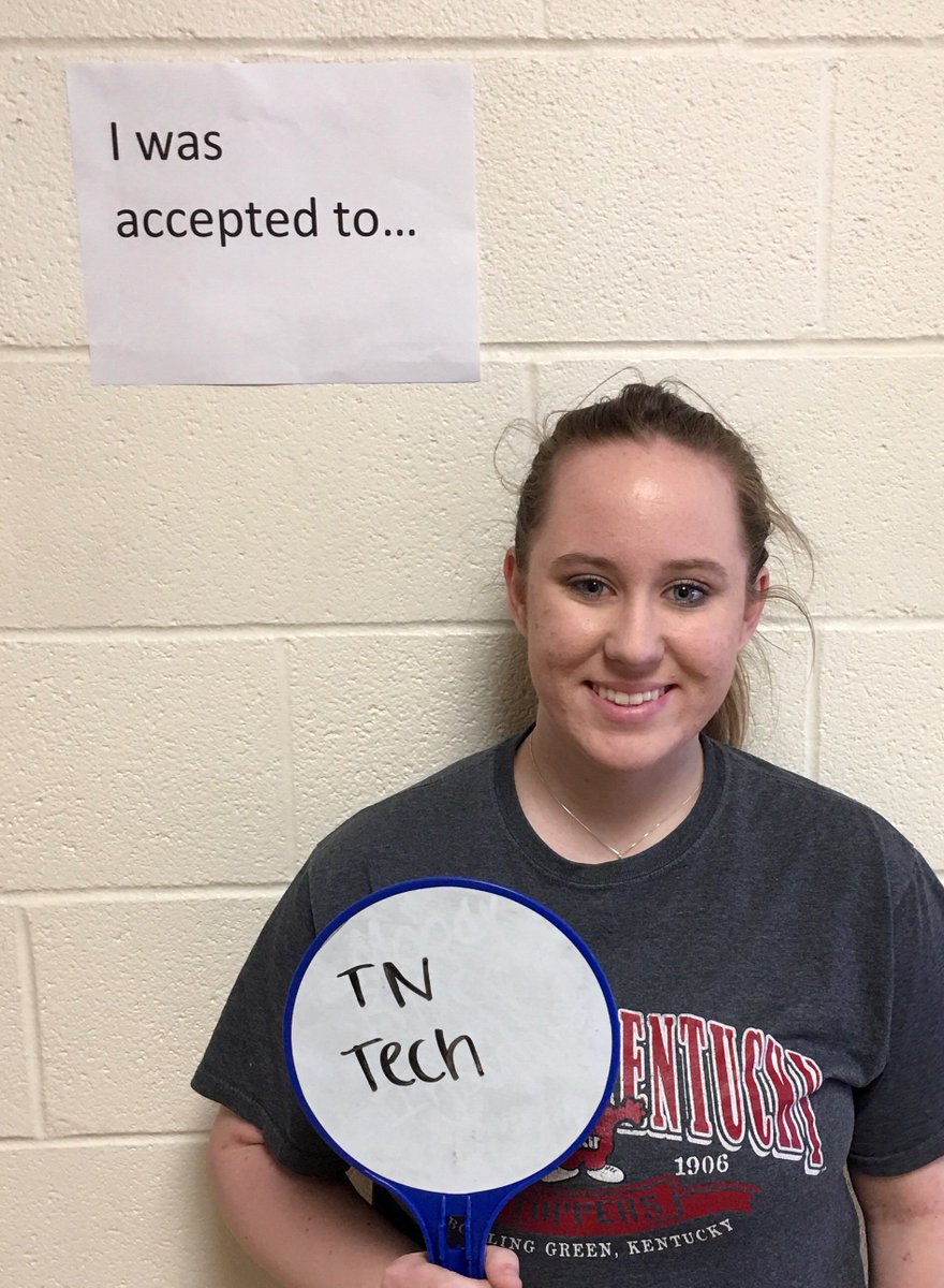 bucsrenaissance's tweet photo. S/o to Abbey Baker for her acceptance to Tennessee Tech! https://t.co/doXyXvZLsv