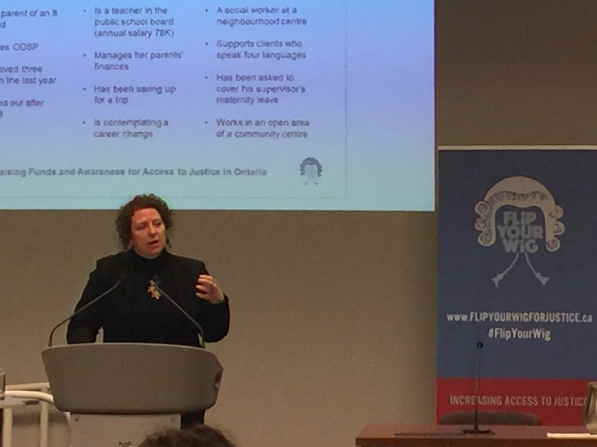 #FlipYourWig CPD @McCoubs_ skills: preventative lawyering, legal health &amp; holistic referrals