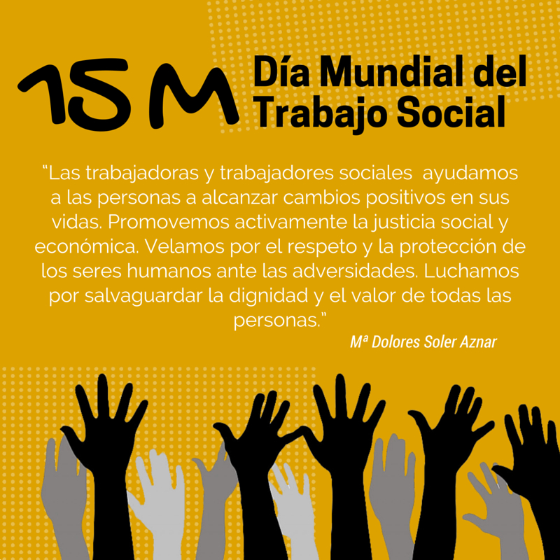 Felicidades a tod@s l@s amig@s #TrabajoSocial #TSCONtigo #DiaMundialTS