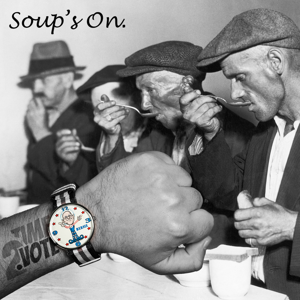 TheTime2Vote's tweet photo. #Contest
#Photoshop the funniest pic #Time2Trollerific
https://t.co/DBfHYejBZp
#SuperTuesday #BernieSanders #Win https://t.co/xqOlSG5qwD
