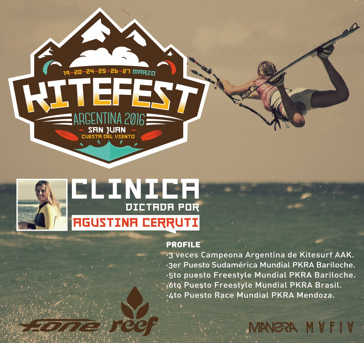 Kitefest_Arg's tweet photo. Se suman más CLINICAS al @Kitefest_Arg con la genia de @agustinacerruti VENIMOS CON TODO!!! https://t.co/NK3HXrHCsf