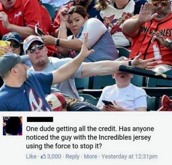 FakeSportsCentr's tweet photo. The Force is strong with this one. https://t.co/AtZfC9KekY