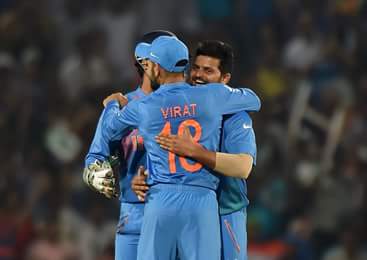 AjayVSolanki1's tweet photo. New Zealand scored 126/7 . TARGET - 127 for India https://t.co/85GiwzWtmp