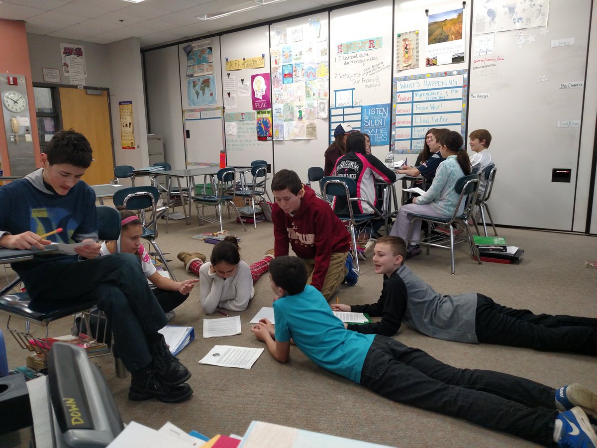 MrsDownNMS's tweet photo. Breaking down the events of the Trojan War in groups today! #7PurpleSS #7Procks @MrsHolickerNMS https://t.co/6MRwmhGIWc