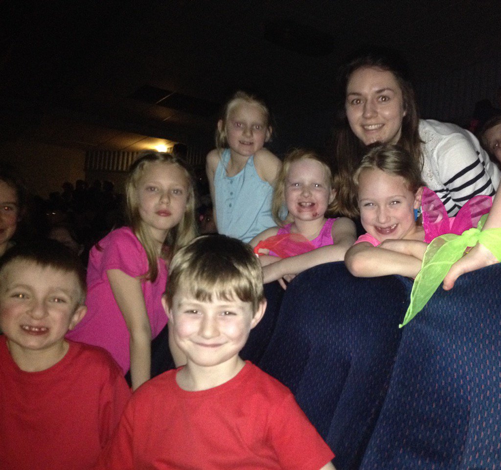 PSJSchool's tweet image. Miss Exton's gang ready to dance!!
