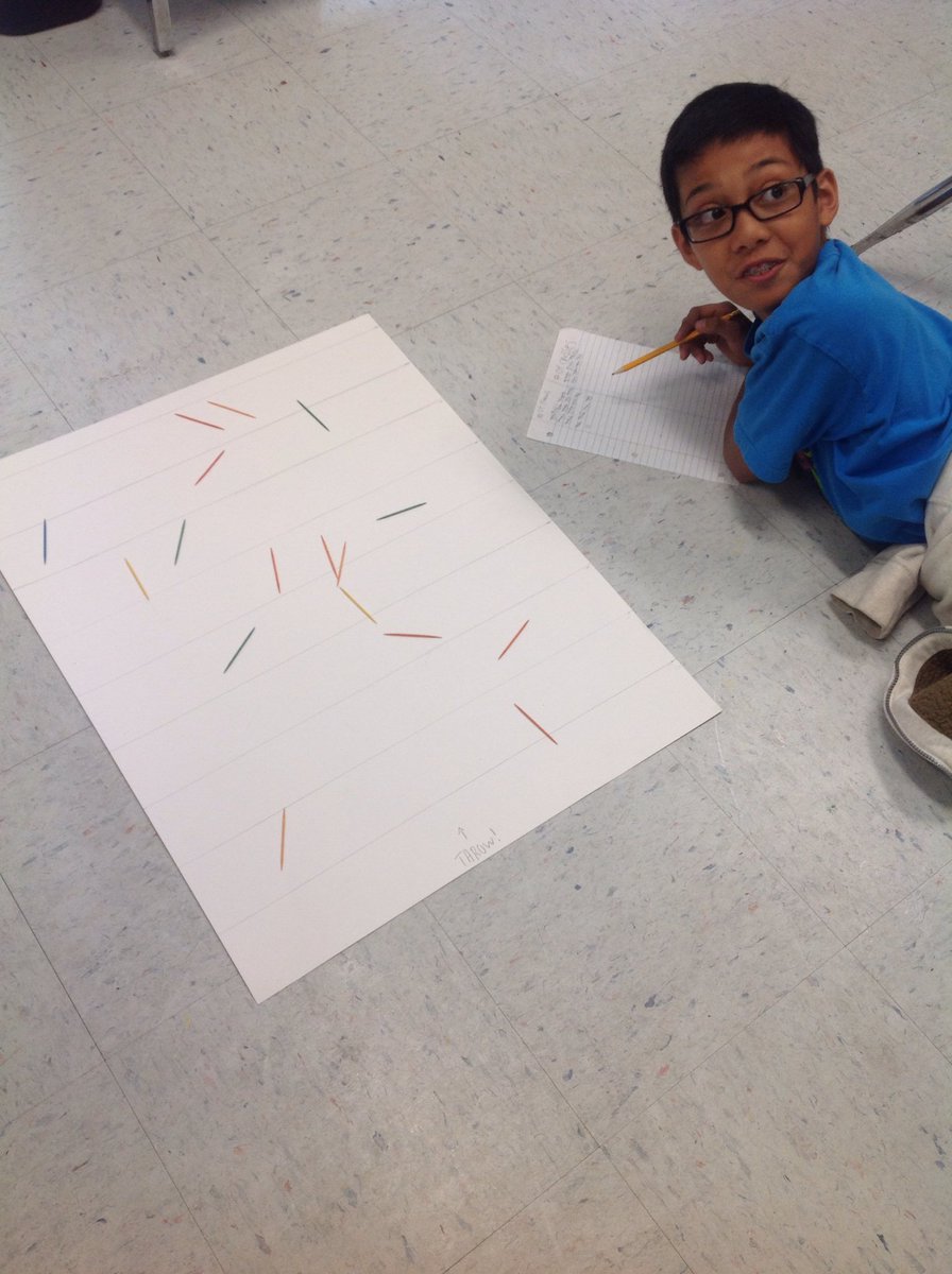 HomeRunHaney's tweet image. I learn something new everyday! Extension of #PiDay2016 w/ this Buffon&apos;s needle #PiDayProject.  @WSESSmithfield