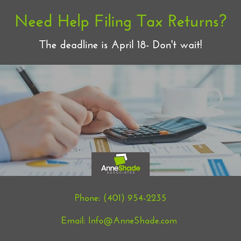AnneShadeAssoc's tweet image. Need help with #Tax Returns?