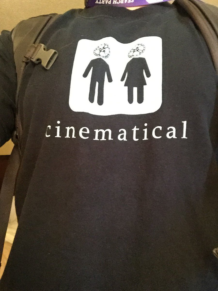 ErikDavis's tweet photo. Rockin' some old school threads for my final day at #sxsw #cinematical https://t.co/GcL4IRNlQY