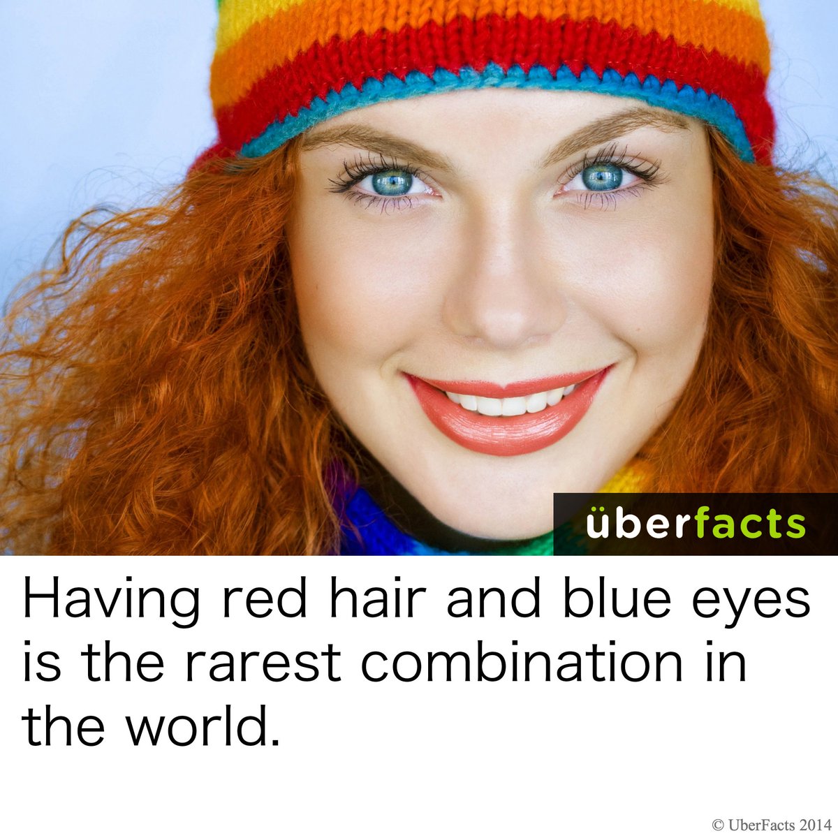 Anyone out there with red hair and blue eyes?