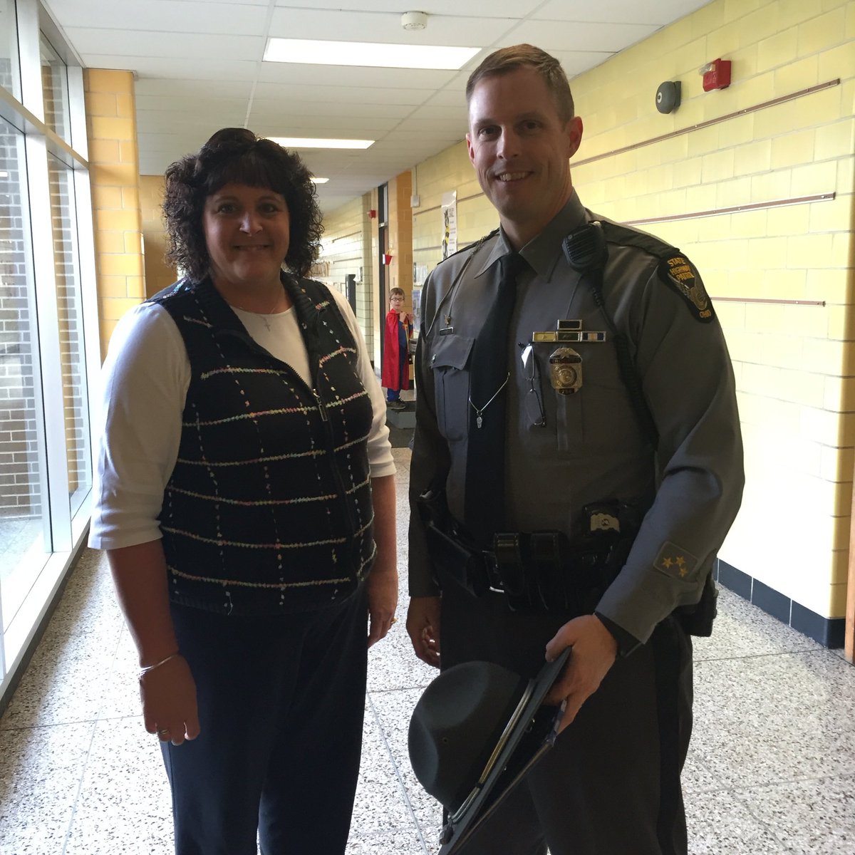 swl43062's tweet image. Right to Read week at Kirkersville Elem. Superheroes and Guest readers.