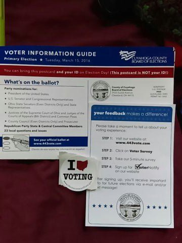 ph0eniixx's tweet photo. @SenSanders voted for you today! OHIO!
#FeelTheBern #OhioPrimary #Ohio4Bernie https://t.co/Ka7XRRe9G0