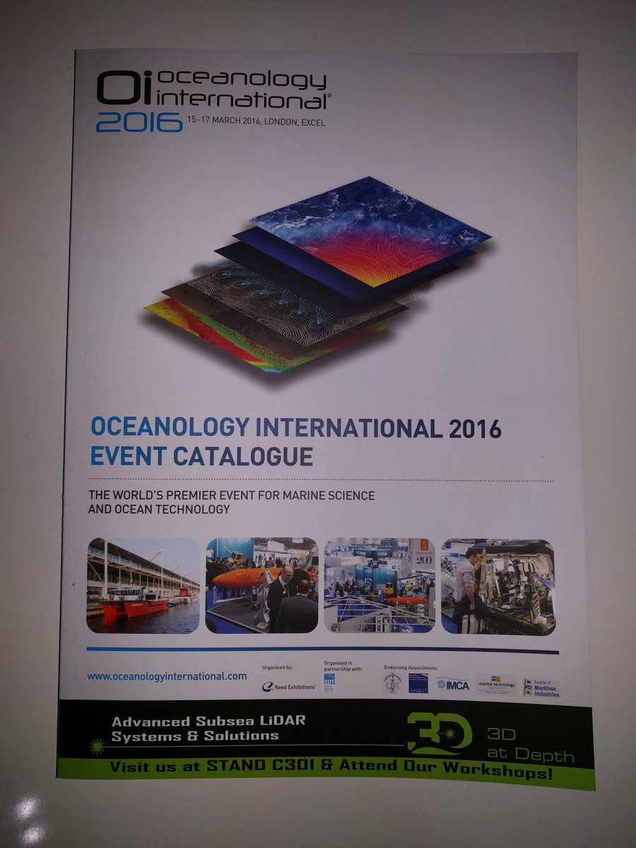 WaveneyEnergy's tweet photo. The essential guide to this year's show. #oceanology #ExCel https://t.co/dZm9dwvhen