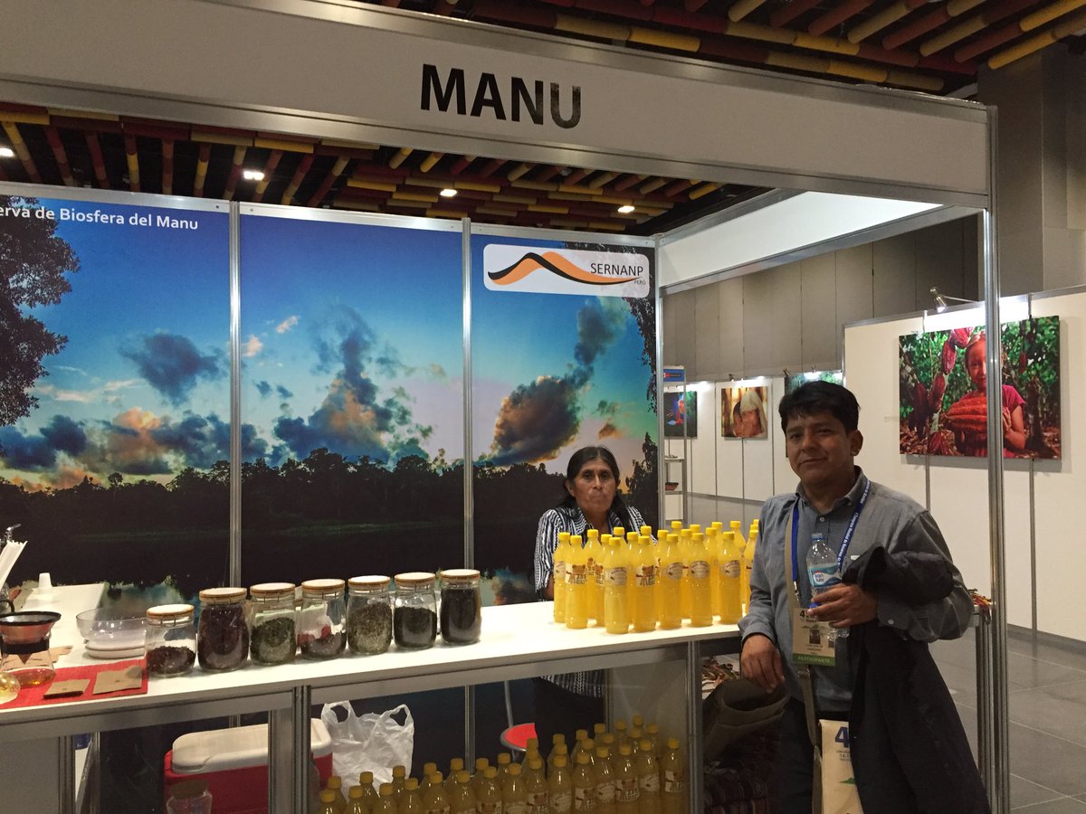 #proudtoshare Sustainable products from #manubiospherereserve <a href="/creesfoundation/">Crees</a> <a href="/UNESCO_MAB/">UNESCO Biodiversity</a> #4WCBR. Good luck Irma
