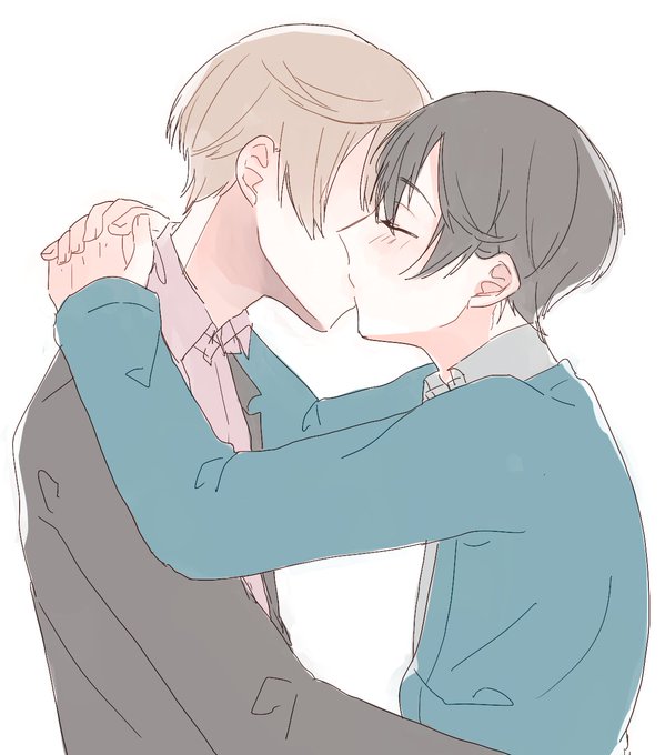 キス練習のtwitterイラスト検索結果 古い順