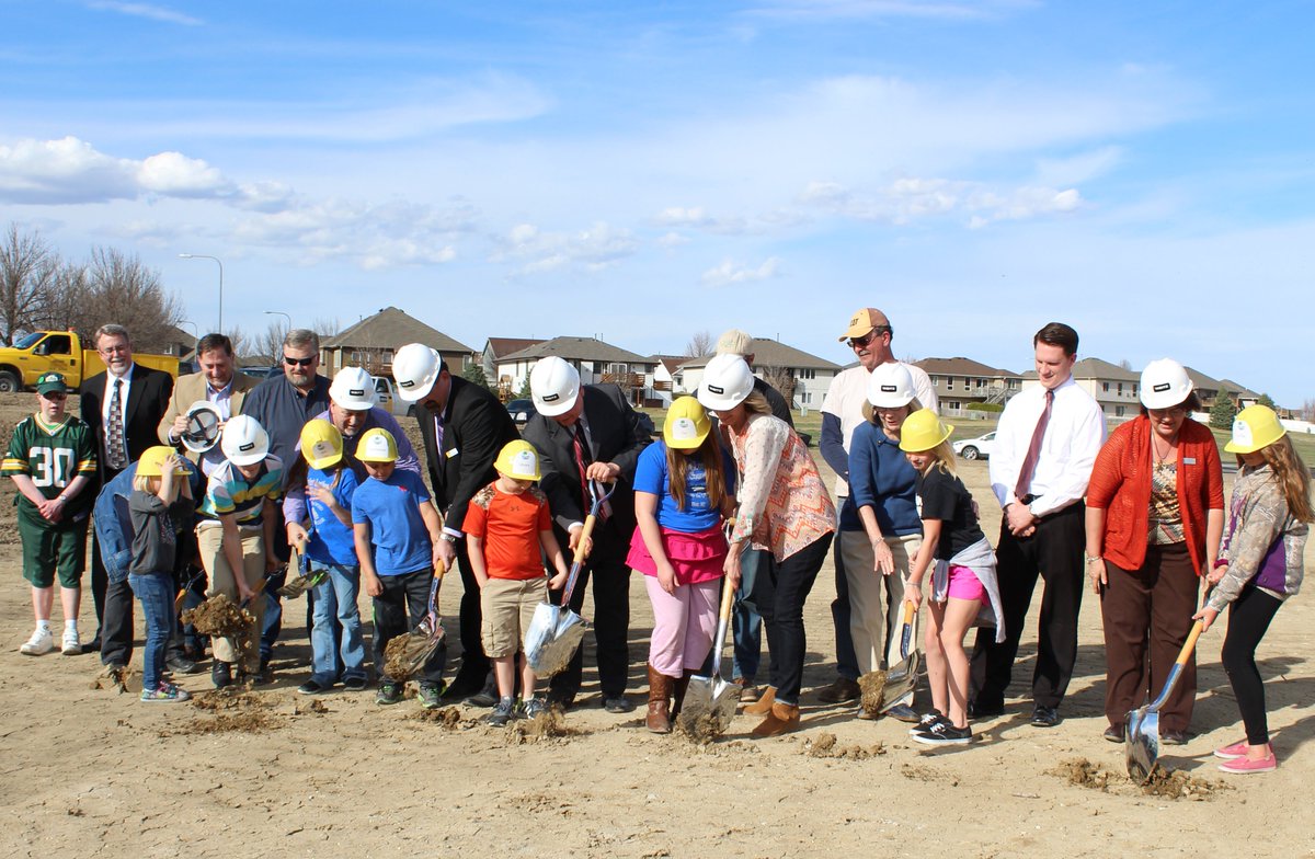 TheWeitzCompany's tweet photo. #Groundbreaking today for the Blair Public Library and Technology Center in Blair, #NE. #WeitzNE #weitzworks https://t.co/hsecjUai1f