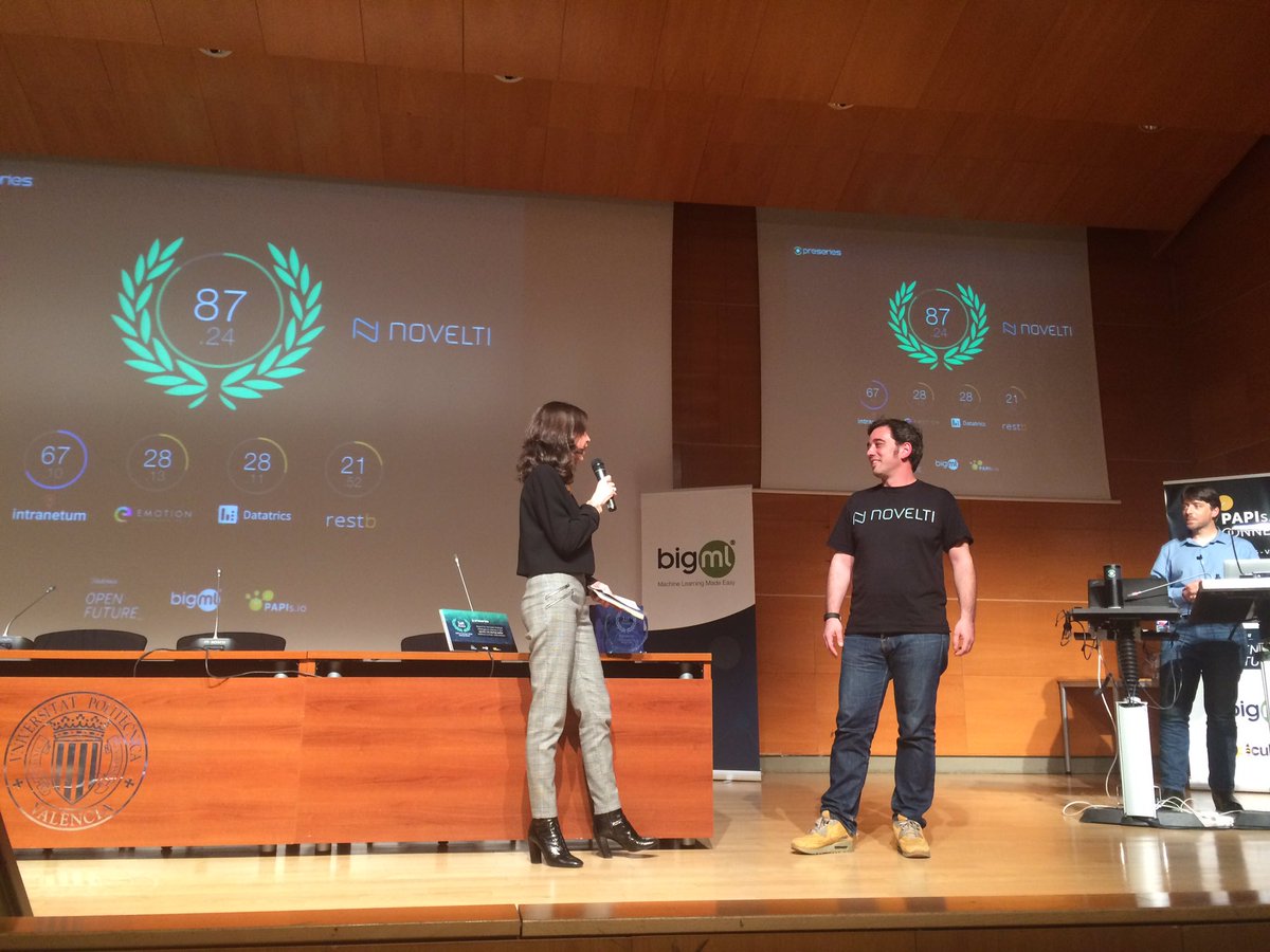 TABAKOVIC's tweet image. And @preseries #AI declares novelti to winner of #startup challenge at #papisconnect