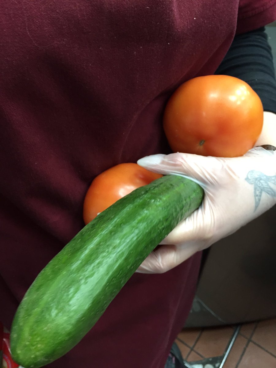 nurseneddy's tweet photo. The salad made us do it ππ #GamesAtWork #TesticleTuesday https://t.co/Jyscn5muL8