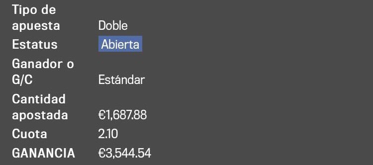 AdrianLipe's tweet photo. Vamos al lío!! ✊🏼 | @Westlay365 🤑

Si este Tweet llega a 500RT os enseño las 4 apuestas que llevo en IndianWells! https://t.co/oSqxZDEB18