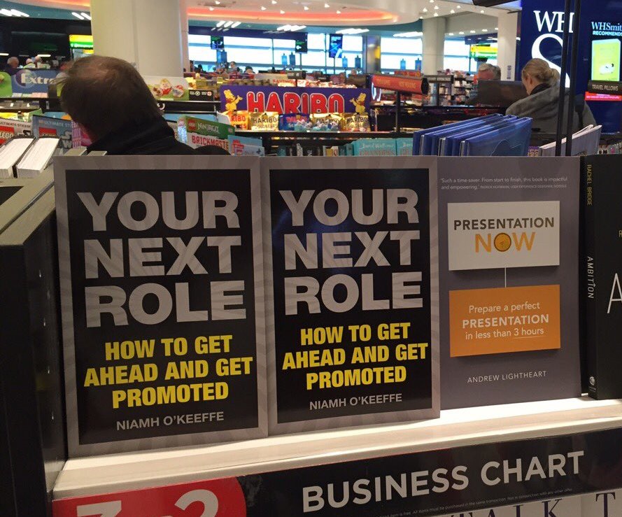 First100assist's tweet photo. Look what we spotted at number one in the business section in WHSmiths! #getpromotedatwork https://t.co/CEfYRKCfFl