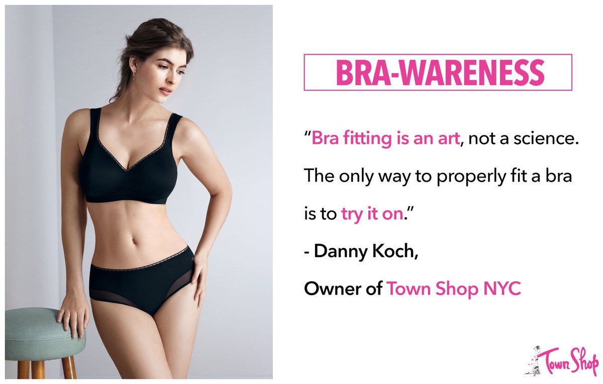 TownShopNYC's tweet photo. Wise words from Danny Koch @braguy, Town Shop owner. His family has been in the bra business since 1888 #BraWareness https://t.co/xqnZdE2OWx
