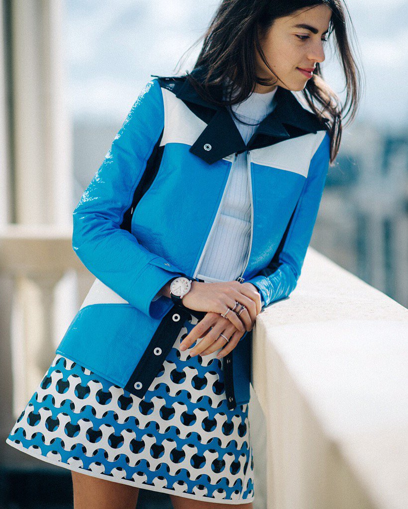 Bergdorfs's tweet photo. It's here: the new @courreges. The iconic French fashion house gets a reboot! Celebrate the designers tonight on #5F https://t.co/s8XWslDZx5