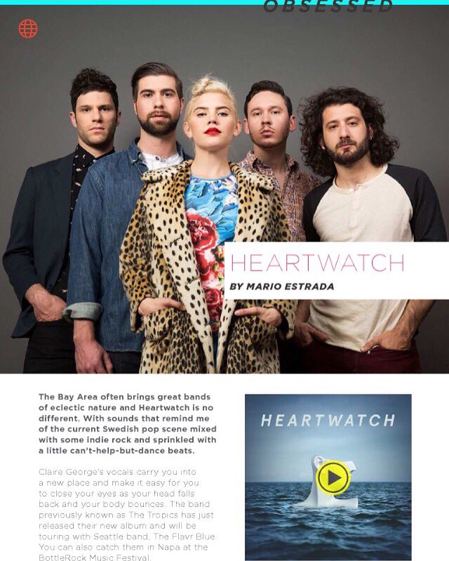 HEARTWATCHMUSIC's tweet photo. S/o to @Hipstamatic for including #HEARTWATCH in this month's issue of Snap Magazine! ❣ https://t.co/BoGgV2m28U