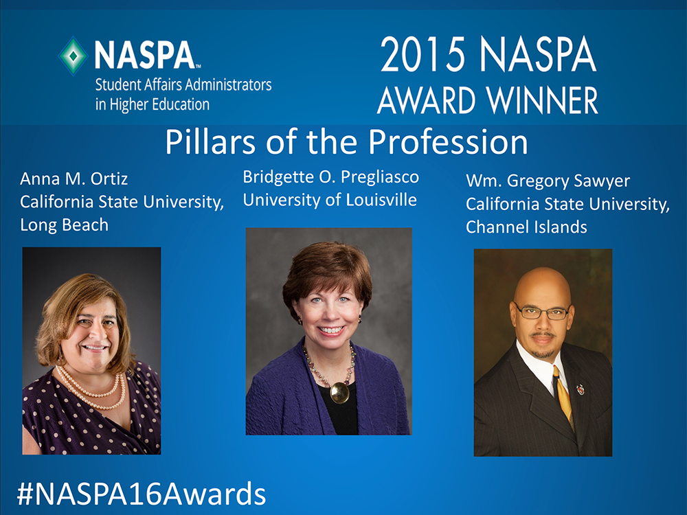 NASPAtweets's tweet photo. Finally, congrats to our @NASPAgives Pillars of the Profession #naspa16 #NASPA16awards (1/2) https://t.co/yYpbM2Gk6H