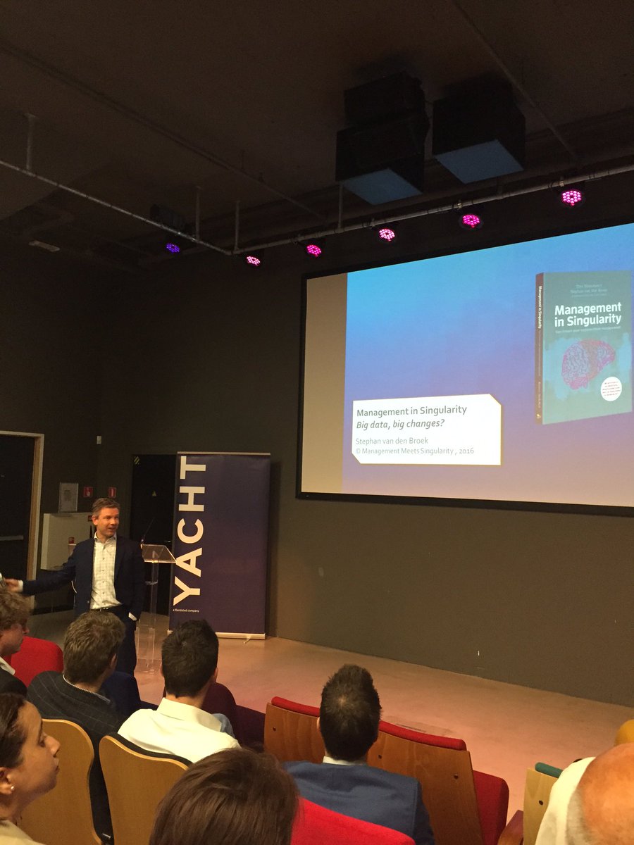 misja05's tweet photo. Think big, start small #bigdata #stephanvdbroek #fmclub @werkenbijyacht https://t.co/i7sflqRpZ2
