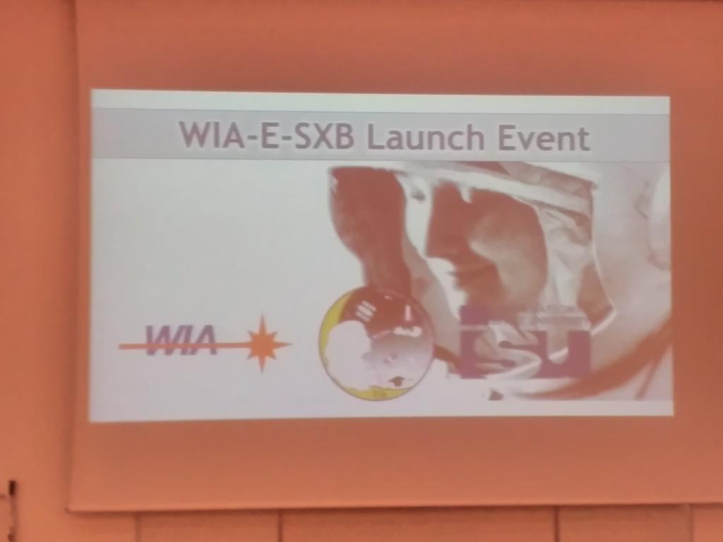 r3arviewmirror's tweet photo. Woman in Aerospace-Europe Strasbourg chapter launch event @ISUnet #WIA https://t.co/i1xXb7X6uV
