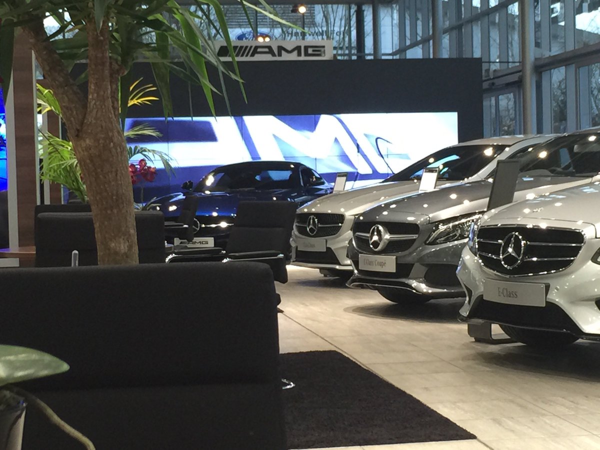 We’re here at Mercedes Oxford!