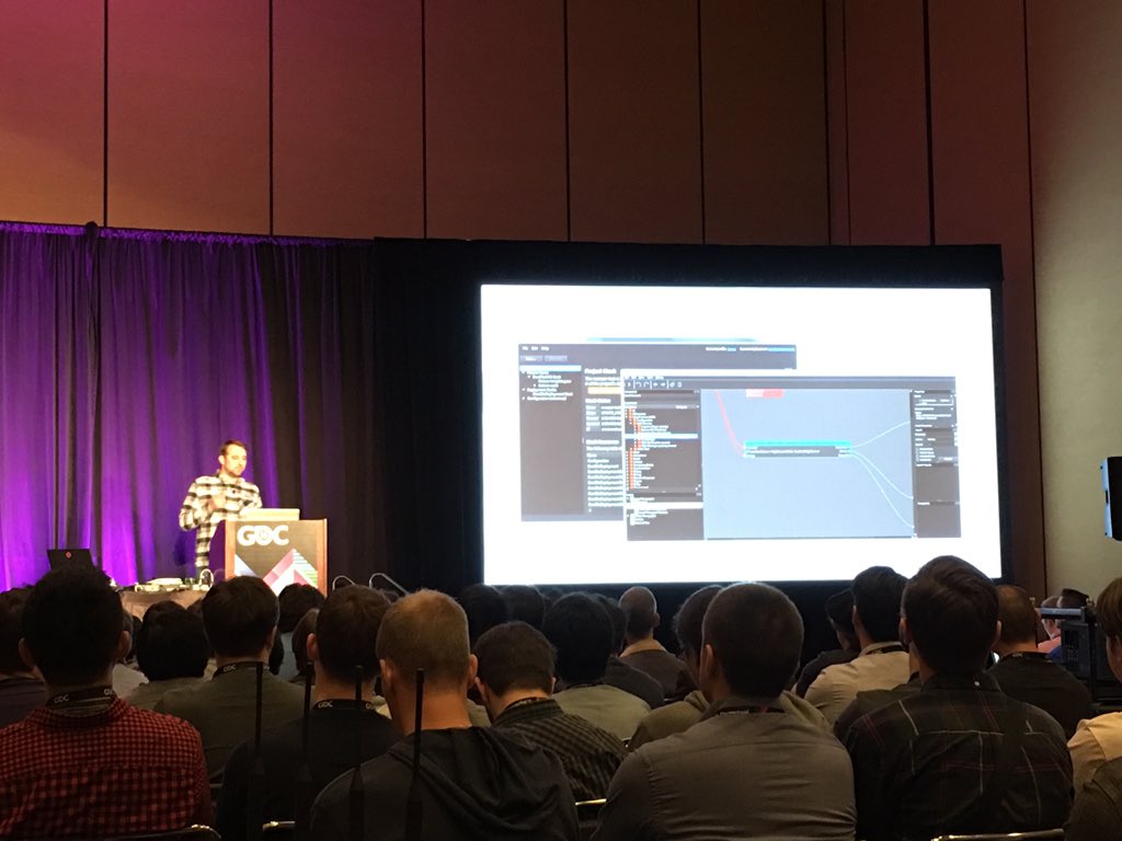 James Clarendon presents Cloud Canvas at GDC! #LumberyardGDC