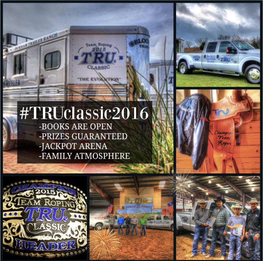 TRUeTeamRoping's tweet photo. We're about to blow the 2016 TRU Classic out of the water! 
Book your entries NOW. https://t.co/gaiSVXKmMm https://t.co/oJjmhR0mUH
