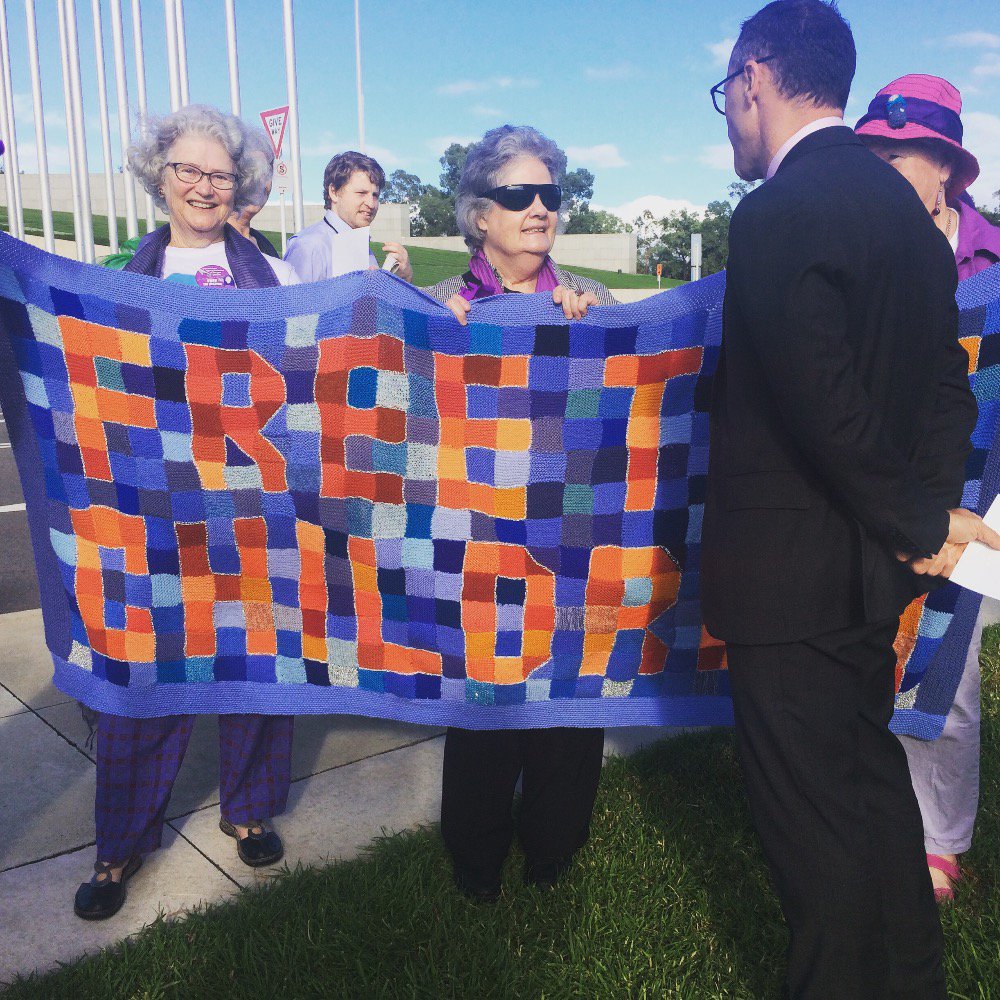RichardDiNatale's tweet photo. Wonderful to meet the Grandmothers Against Children In Detention this morning. Thank you for your perseverance. https://t.co/sbmnieUSfq