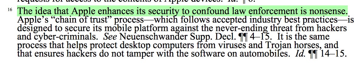 JennaMC_Laugh's tweet image. Apple: we cannot believe you&apos;d argue we designed our security specifically to screw over law enforcement. Really??