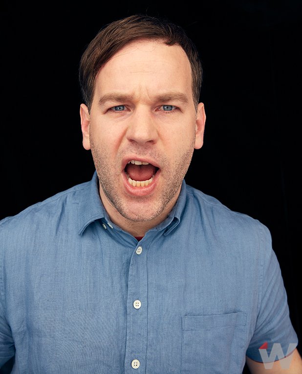 TheWrap's tweet photo. Cool guy, Mike Birbiglia (@birbigs) from "Don't Think Twice" stops by the #WrapStudio #SXSW 😎 https://t.co/nblPrSwIGf