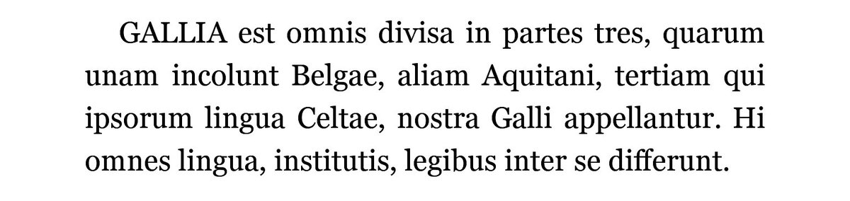 BNWebsterNY's tweet photo. "Gallia est omnis divisa in partes tres [. . .]" - Commentaries on the Gallic War #ClassicFirstLines #IdesOfMarch https://t.co/1WyveYUNoV