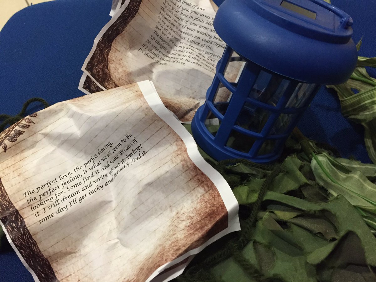DMUPerfArts's tweet photo. Looking forward to @knightsparkc A Pillow of Tears. Lanterns ready to go on a journey with two star crossed lovers. https://t.co/nHwo6rI7r5