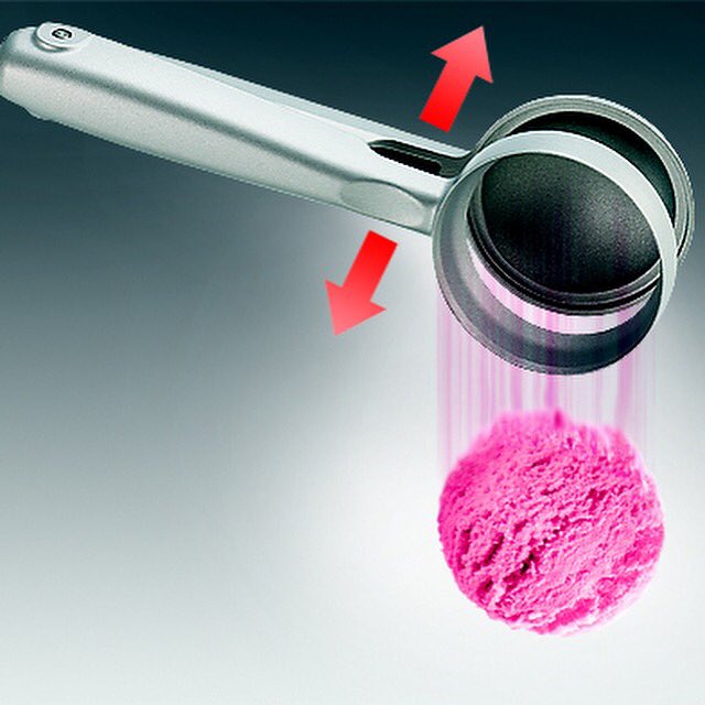 MohaSwissUS's tweet photo. Magic Ice Ice-Cream Scoop provides effortless shaping and ejection of ice cream. Easy to use, operate and clean! https://t.co/VoO2yUiat1