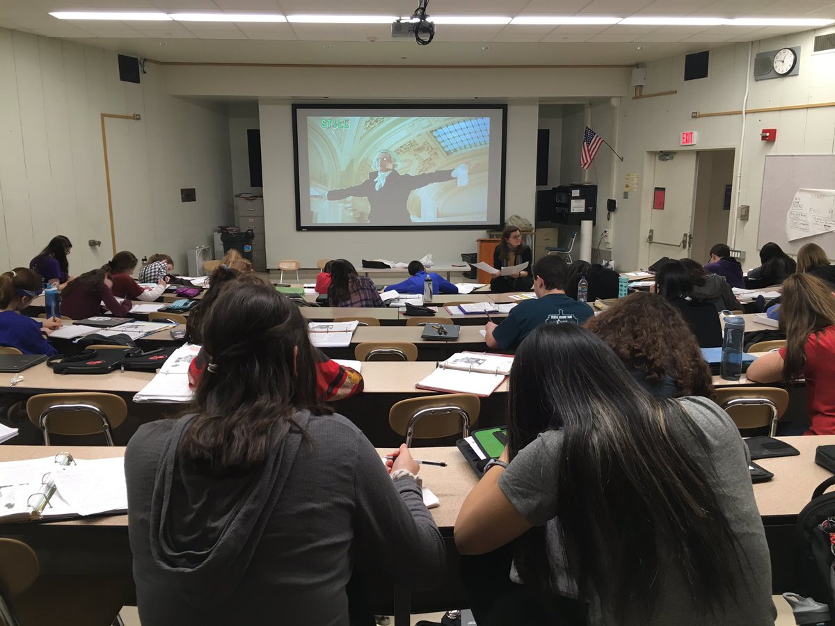 Learning with Western World students <a href="/DeerfieldHS/">Deerfield High School</a> with <a href="/MrsKristenPaul/">Dr. Kristen Campbell</a> and <a href="/bonnisolomon/">Bonni Janet Solomon</a>! #Engage109