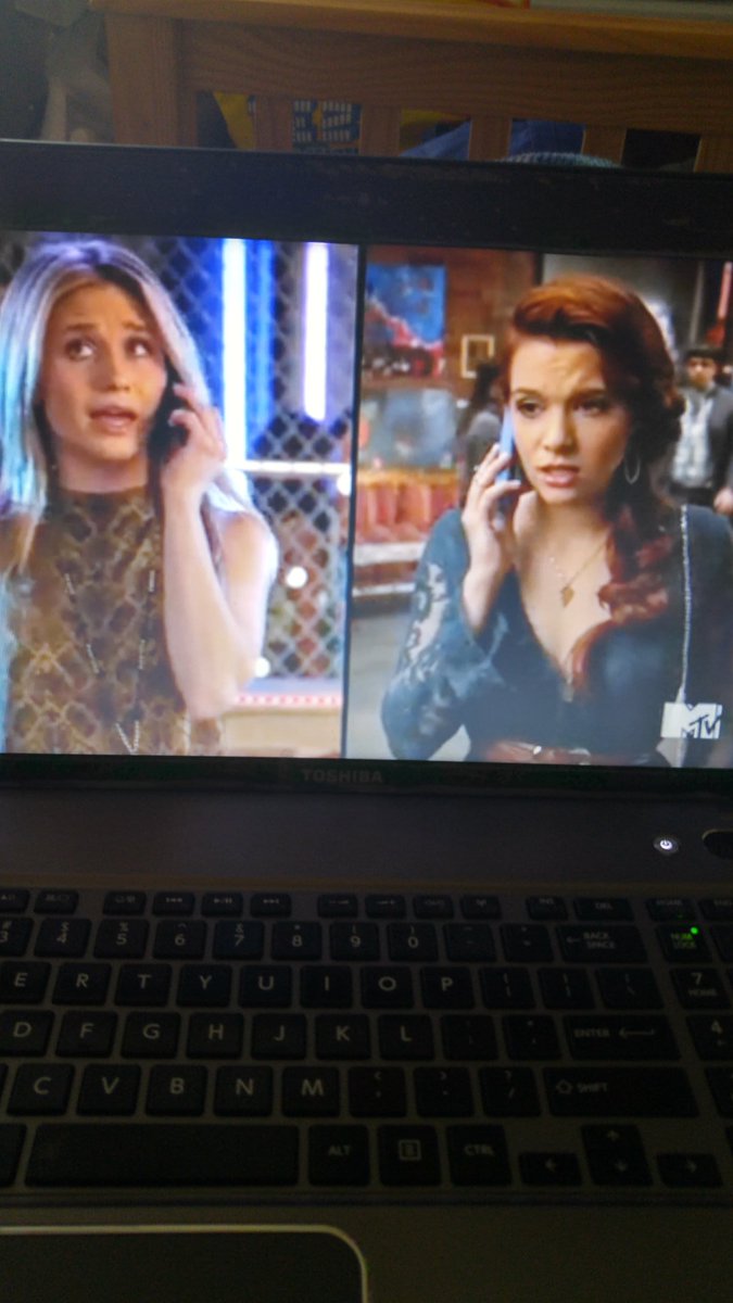 Lesbehonest143's tweet image. Rewatching @mtvfakingit to get ready for the premiere tonight #FakingItTonight. #karmyarmy