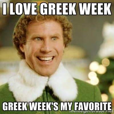 Happy Greek Week! Get ready for the TekeOver. #TekeOver #SCSUGreekLife