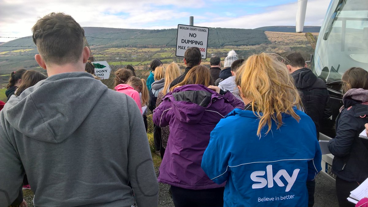 Maynoothgeog's tweet photo. 2nd Yr Fieldtrip Day 2 - Wicklow & Glendalough #MayFTrip #TeamMark1 #TeamMark2 #TeamRo1 #TeamRo2 #TeamKav1 #TeamKav2 https://t.co/PxeC4AhSyy