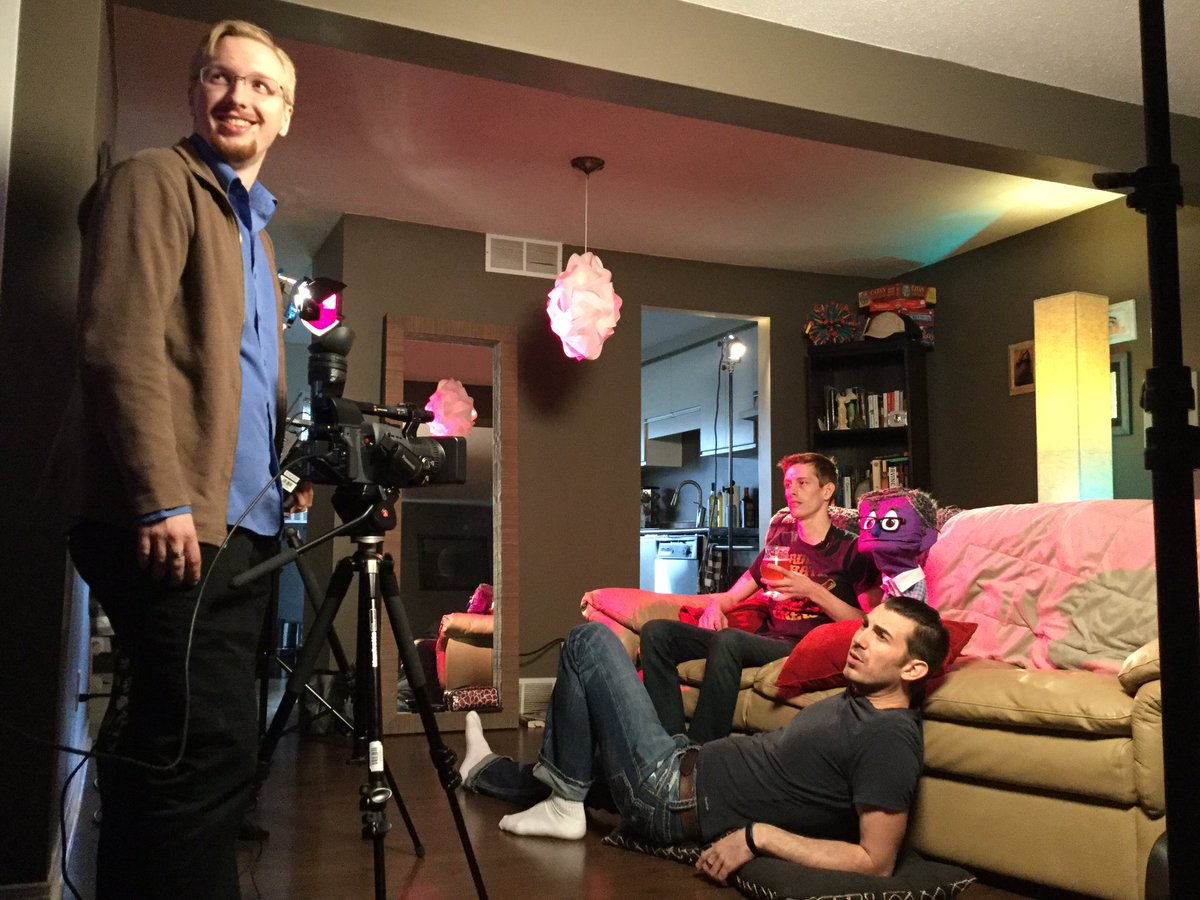MsAndiRoberts's tweet photo. On set again for another episode of "Concepts &amp; Compromises" checking positioning https://t.co/t0TMpfkLYi