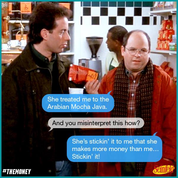 "She treated me to the Arabian Mocha Java." #Seinfeld https://t.co/RFuA8a6Xrr