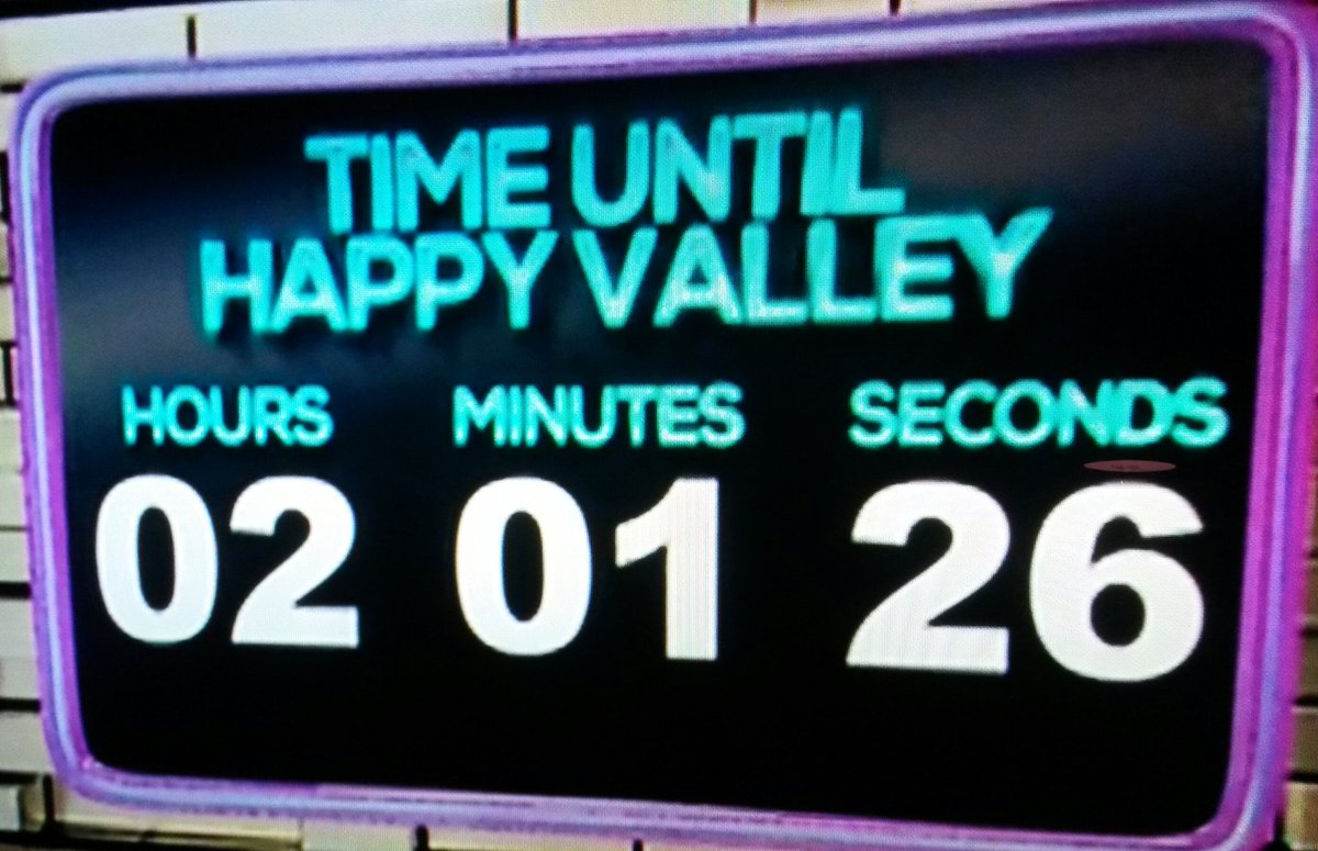 Woohooooooo. ..#SarahLancashire #HappyValley