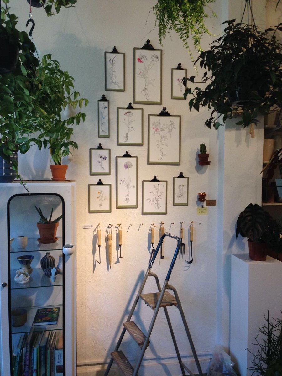 Nieuw in de collectie unieke prents van bloemen van veerenmoon. Te koop bij <a href="/WildernisAdam/">Wildernis Amsterdam</a>