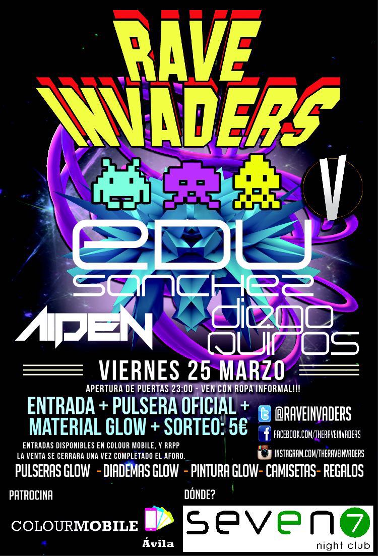 Aiden_Edm's tweet photo. Que ganas de disfrutar a tope ese 25 de marzo con todos vosotros!! @raveinvaders https://t.co/fXXdEBGXET